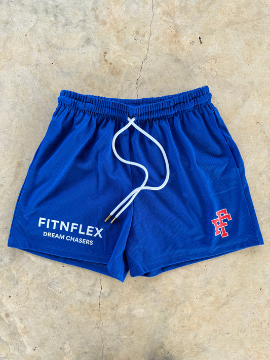 Blue Mesh Short